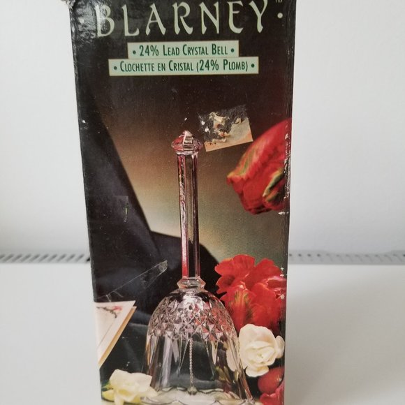 BELL BLARNEY 24% lead crystal ,made in YUGOSLAVIA - Picture 5 of 6